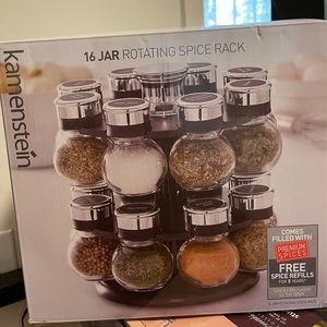 Kamenstein 16 jar rotating spice rack
